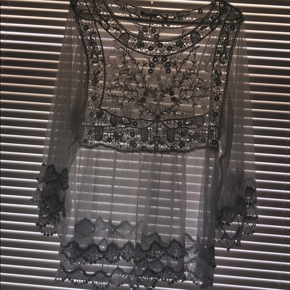 Beautiful! Boho! White! Top!